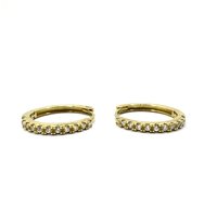 Orecchini Domar Orecchini oro 18k in Oro Zircone OROR-451-280